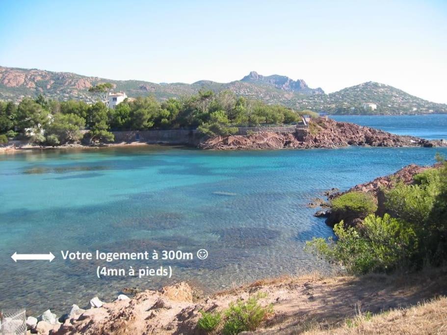 Apt Neuf 300M Plage Netflix Saint-Raphaël Eksteriør billede